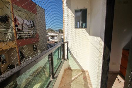 Varanda da Suíte de apartamento à venda com 2 quartos, 67m² em Vila Pires, Santo André