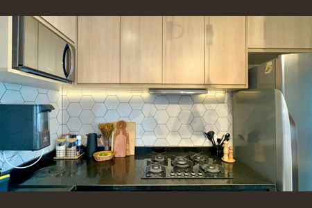 Cozinha de apartamento à venda com 1 quarto, 47m² em Vila Anglo Brasileira, São Paulo