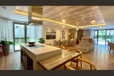 Salão de Festas de apartamento à venda com 1 quarto, 47m² em Vila Anglo Brasileira, São Paulo