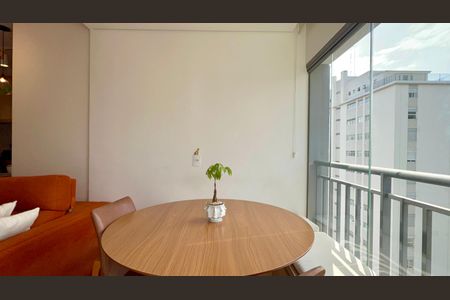Varanda de apartamento à venda com 1 quarto, 47m² em Vila Anglo Brasileira, São Paulo