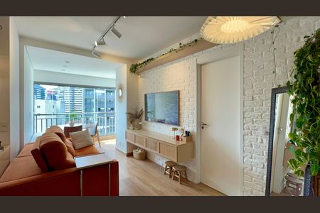 Sala de apartamento à venda com 1 quarto, 47m² em Vila Anglo Brasileira, São Paulo