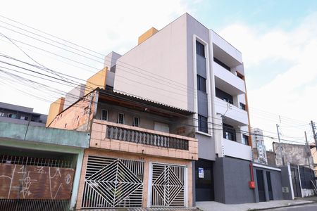 Apartamento à venda com 42m², 2 quartos e 1 vagaFachada do imóvel - Placa instalada no portão do imóvel - Código da placa: WYNY-1097