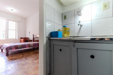 Studio para alugar com 25m², 1 quarto e sem vagaCozinha