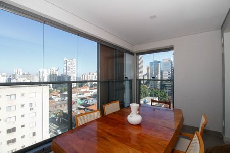 Apartamento para alugar com 85m², 2 quartos e 1 vaga Apartamento para alugar com 85m², 2 quartos e 1 vagaVaranda da Sala e Cozinha