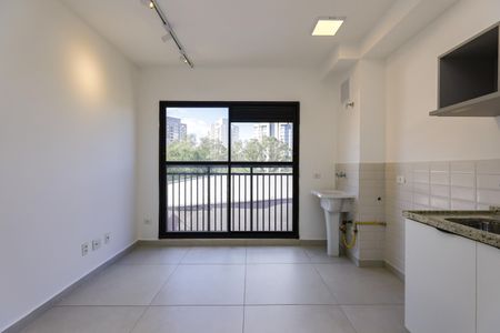 Sala de apartamento à venda com 1 quarto, 37m² em Vila Andrade, São Paulo