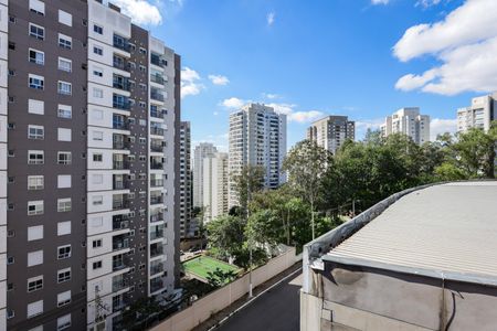 Vista da Sala de apartamento à venda com 2 quartos, 37m² em Vila Andrade, São Paulo