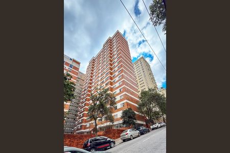 Apartamento à venda com 100m², 1 quarto e 1 vagafachada do predio