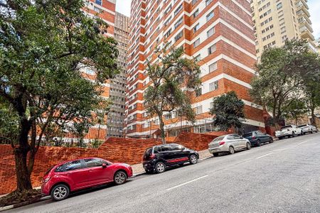 Apartamento à venda com 100m², 1 quarto e 1 vagafachada do predio