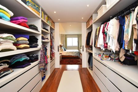 Apartamento à venda com 100m², 1 quarto e 1 vagaCloset da suíte