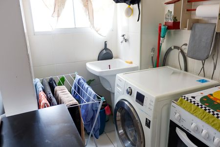 Casa de condomínio à venda com 59m², 1 quarto e 1 vagaLavanderia