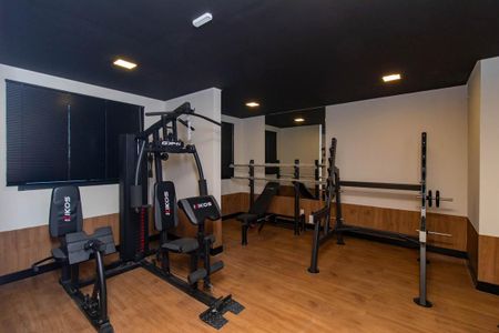 Apartamento para alugar com 39m², 2 quartos e 1 vaga Apartamento para alugar com 39m², 2 quartos e 1 vagaÁrea comum - Academia
