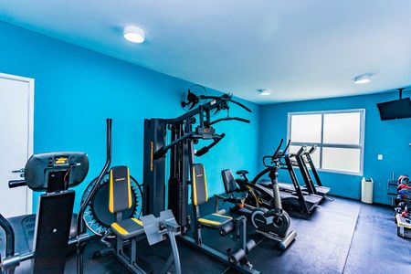 Apartamento para alugar com 42m², 2 quartos e 1 vaga Apartamento para alugar com 42m², 2 quartos e 1 vagaÁrea comum - Academia