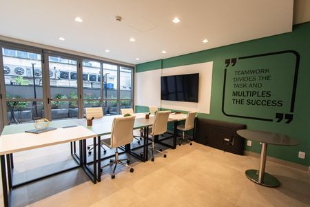 Apartamento para alugar com 28m², 1 quarto e sem vaga Apartamento para alugar com 28m², 1 quarto e sem vagaCoworking