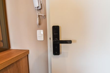 Apartamento para alugar com 28m², 1 quarto e sem vaga Apartamento para alugar com 28m², 1 quarto e sem vagaFechadura digital