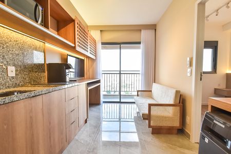 Apartamento para alugar com 28m², 1 quarto e sem vaga Apartamento para alugar com 28m², 1 quarto e sem vagaSala/cozinha