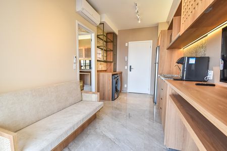 Apartamento para alugar com 28m², 1 quarto e sem vaga Apartamento para alugar com 28m², 1 quarto e sem vagaSala/cozinha