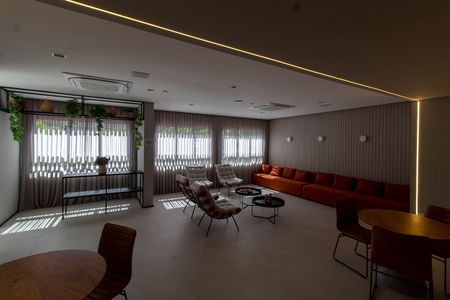 Apartamento para alugar com 36m², 1 quarto e 1 vaga Apartamento para alugar com 36m², 1 quarto e 1 vagaÁREA COMUM - SALÃO GOURMET