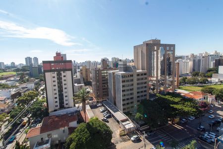 VISTA DA SACADA de apartamento para alugar com 1 quarto, 36m² em Botafogo, Campinas