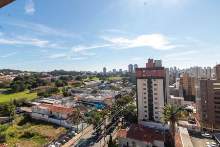 VISTA DA SACADA de apartamento para alugar com 1 quarto, 36m² em Botafogo, Campinas