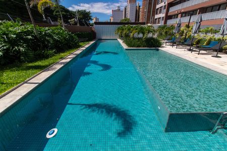 Apartamento para alugar com 36m², 1 quarto e 1 vaga Apartamento para alugar com 36m², 1 quarto e 1 vagaÁREA COMUM - PISCINA