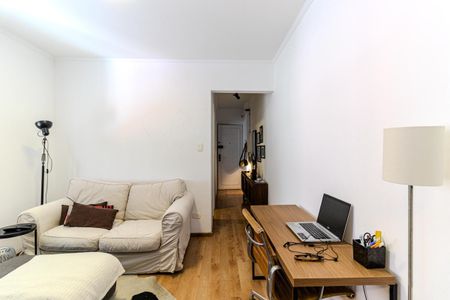 Sala de apartamento à venda com 1 quarto, 40m² em Consolação, São Paulo