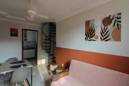 Sala de apartamento para alugar com 3 quartos, 134m² em Itamarati, Belo Horizonte