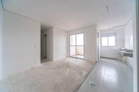 Sala de apartamento à venda com 2 quartos, 46m² em Vila Curuçá, Santo André