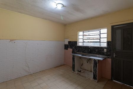 Cozinha de casa para alugar com 1 quarto, 35m² em Jardim Triana, São Paulo