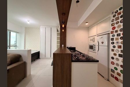 Cozinha de apartamento para alugar com 1 quarto, 40m² em Praia de Belas, Porto Alegre