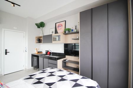 Studio para alugar com 29m², 1 quarto e 1 vaga Studio para alugar com 29m², 1 quarto e 1 vagaSuíte