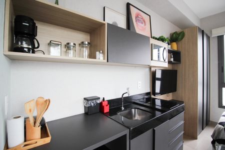Studio para alugar com 29m², 1 quarto e 1 vaga Studio para alugar com 29m², 1 quarto e 1 vagaCozinha