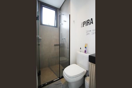 Studio para alugar com 29m², 1 quarto e 1 vaga Studio para alugar com 29m², 1 quarto e 1 vagaBanheiro