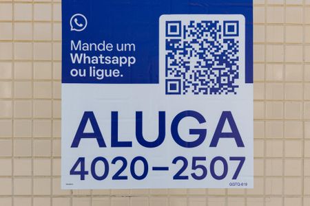 Apartamento para alugar com 40m², 1 quarto e 1 vaga Apartamento para alugar com 40m², 1 quarto e 1 vagaPlaquinha