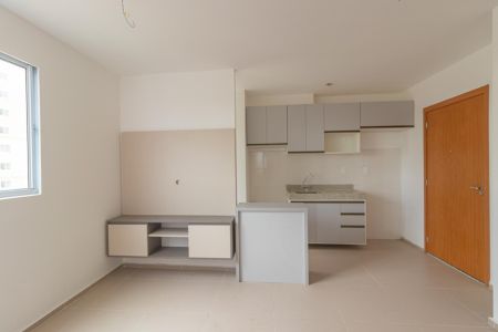 Sala/Cozinha de apartamento para alugar com 2 quartos, 39m² em Fátima, Canoas