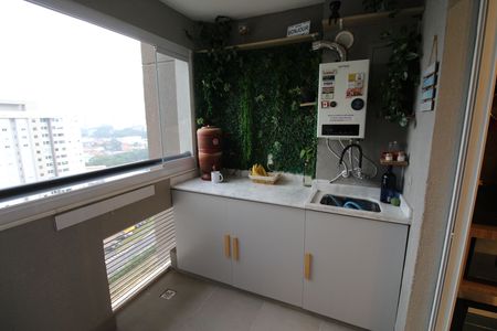 Área de Serviço de apartamento para alugar com 2 quartos, 65m² em Parque Industrial, São José dos Campos