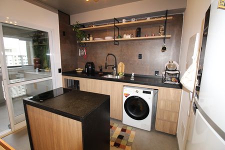 Cozinha de apartamento para alugar com 2 quartos, 65m² em Parque Industrial, São José dos Campos