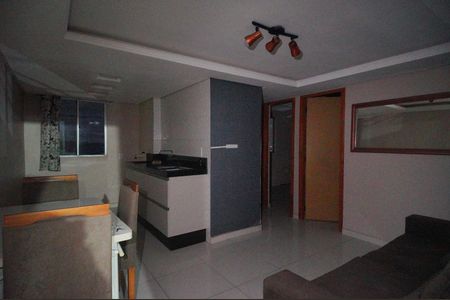 Sala de apartamento para alugar com 2 quartos, 47m² em Duque de Caxias, São Leopoldo