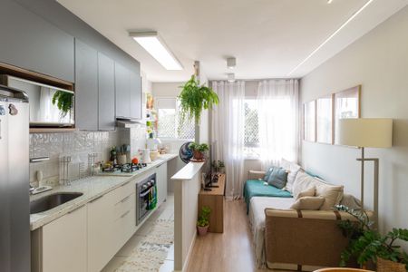 Sala de apartamento para alugar com 1 quarto, 29m² em Chacara Santa Lucia, Carapicuíba