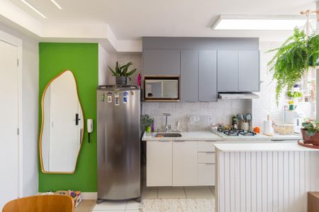 Apartamento para alugar com 29m², 1 quarto e 1 vaga Apartamento para alugar com 29m², 1 quarto e 1 vagaCozinha e área de serviço