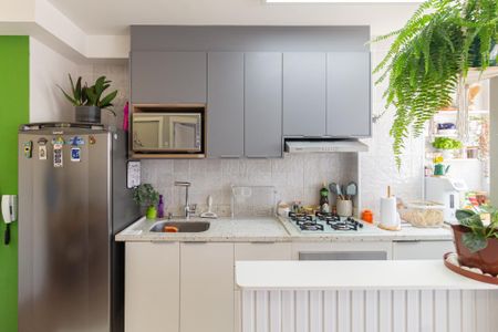 Apartamento para alugar com 29m², 1 quarto e 1 vaga Apartamento para alugar com 29m², 1 quarto e 1 vagaCozinha e área de serviço