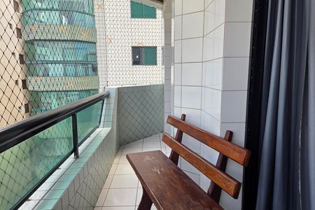 Varanda de apartamento para alugar com 1 quarto, 60m² em Vila Tupi, Praia Grande