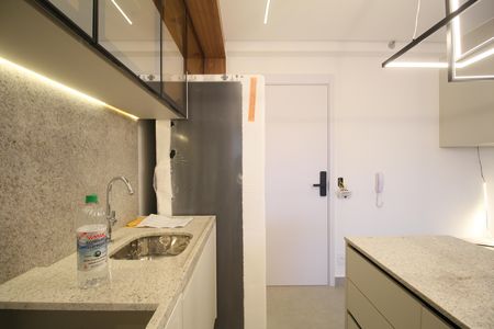 Cozinha da Kitnet de kitnet/studio para alugar com 1 quarto, 29m² em Indianópolis, São Paulo