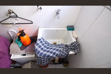 Cozinha e Área de Serviço de apartamento à venda com 2 quartos, 50m² em Quinta da Paineira, São Paulo