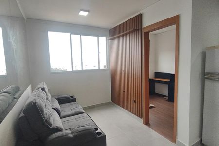 Sala de apartamento para alugar com 2 quartos, 38m² em Vila Palmares, São Caetano do Sul