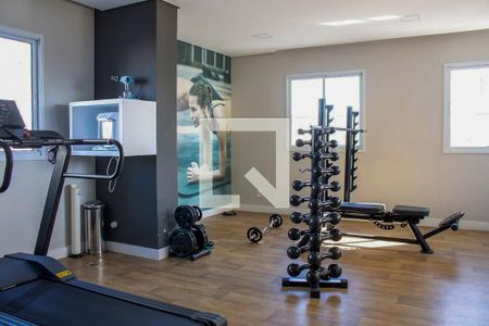 Apartamento à venda com 37m², 1 quarto e 1 vaga Apartamento à venda com 37m², 1 quarto e 1 vagaÁrea comum - Academia