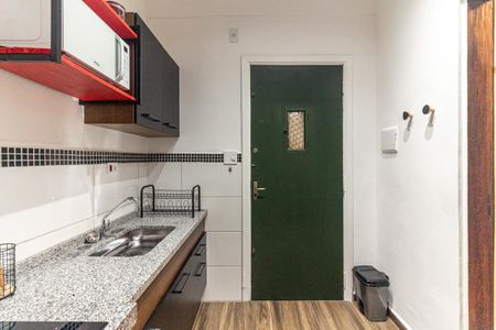 Studio para alugar com 33m², 1 quarto e sem vaga Studio para alugar com 33m², 1 quarto e sem vagaCozinha