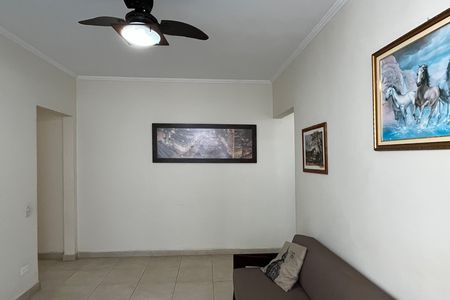 Sala de apartamento para alugar com 2 quartos, 70m² em Aparecida, Santos