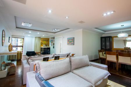 Sala de estar de apartamento à venda com 4 quartos, 312m² em Jardim, Santo André
