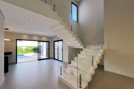 Sala de casa de condomínio à venda com 3 quartos, 226m² em Jardim Sao Marcos, Valinhos