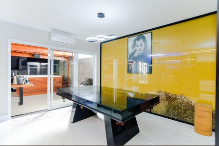 Sala de jantar de casa de condomínio para alugar com 3 quartos, 127m² em Portal dos Gramados, Guarulhos
